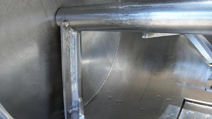 Used Mixer, Paddle, 5 CF, 316 S/st, Winkworth, Mdl RT80, Plow Mixer, #S741742