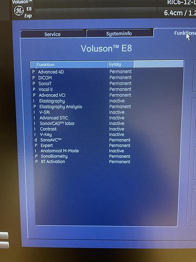 Used 2013 GE Voluson E8