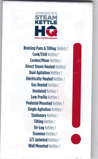 Used VINCENT VB-18-K-10 HORIZONTAL BLENDER COOKER MIXER, only @ AMERICA'S STEAM KETTLE HEADQUARTERS !