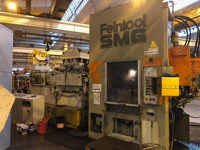 Used Press Fineblanking Mechanical SMG Feintool HFA6300