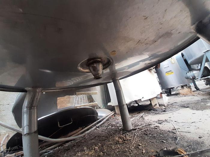 Used Tank, 528 Gallon, 316 S/st, 47" X 68", DB/DT, Less Cover #S741013