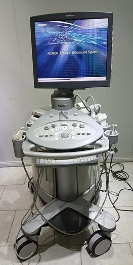 Gebraucht Siemens Acuson Antares Premium Edition 10032746 Ultraschallgerät Flachbildmonitor 5 Sonden Drucker