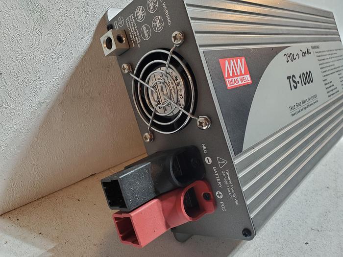 NEW 1000W 24V Pure Sine Wave Inverter, Meanwell TS-1000