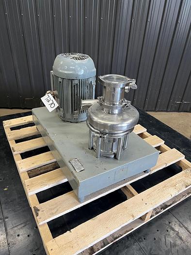 Used USED TRI-BLENDER/HOMOGENIZER, 10 HP, STAINLESS STEEL