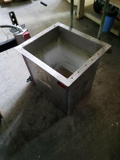 Used Stainless Steel Rinsing Tanks Counter Flow Rinse Dipping Dying Electroplate