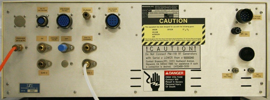 Used BRANSON/IPC 4055/2 Plasma Surface Treatment