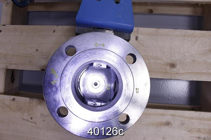 Used Neles Jamesbury 3" V-ball Valve #40126