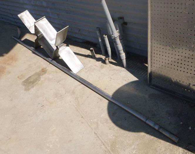 Used Tank, 2,000 Gallon, S/st, 86" X82", Agit, #S744133