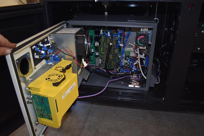 Refurbished FANUC LR Mate 200id Industrial Robot with R30ib controller - Custom Cell, Rotary Table