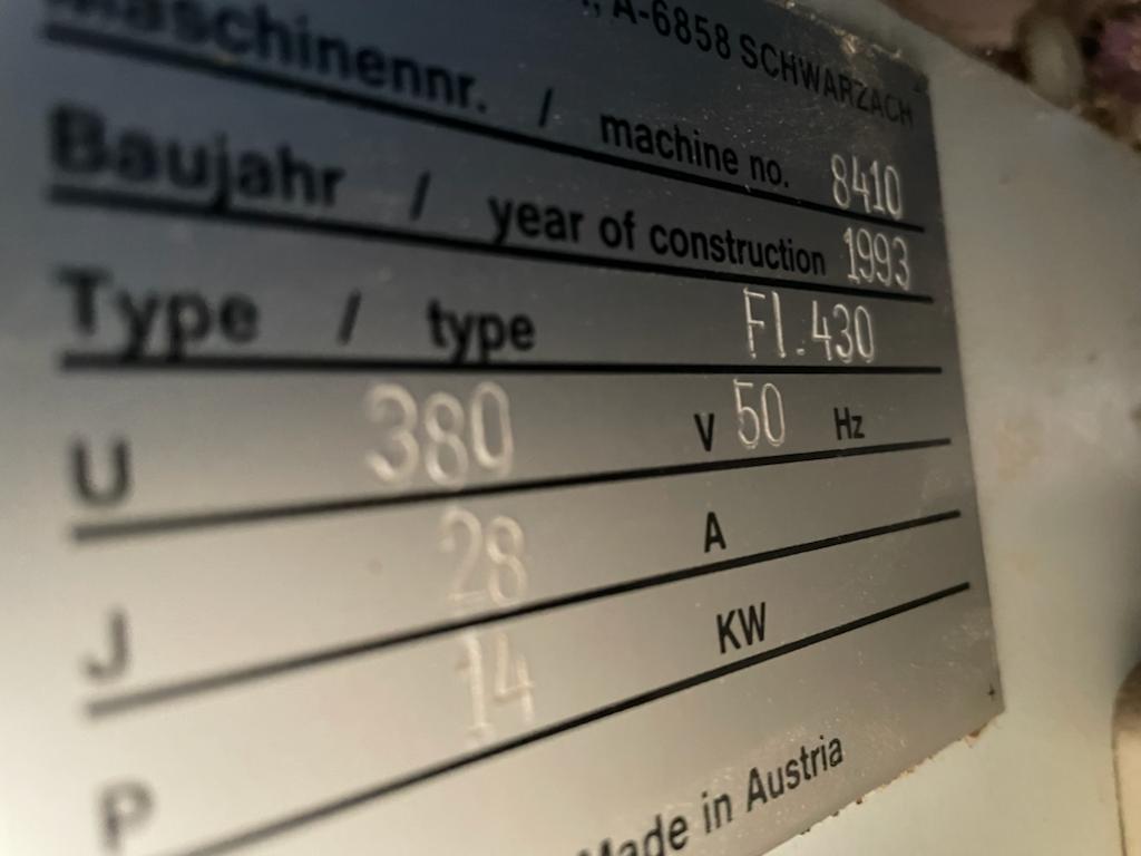 Used Schelling FI - Panel saw - 1993