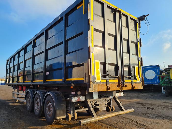 Used 2019 BODEX 3 AXLE HARDOX STEEL (SCRAP) TIPPER TRAILER  72.5 MTR 3 SAF DISC NEW CONDITION