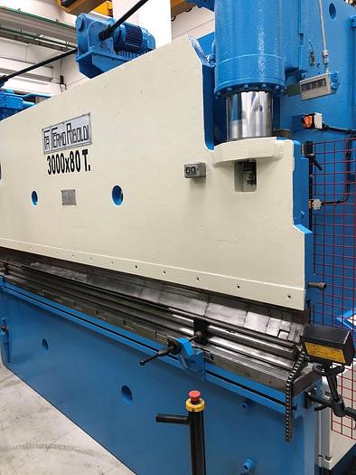 Usato PIEGATRICE  F. RIBOLDI IDRAULICA 3000 X 80 ton