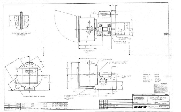 Used BIRD ESCHER WYSS RS2B #26370