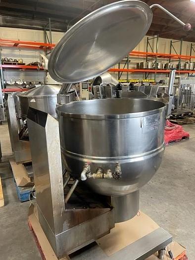 Used Groen 60 Gallon Model DH-60 Tilting Jacketed Steam Kettle