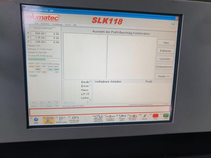 Gebraucht Bearbeitungszentrum Elumatec SLK 118