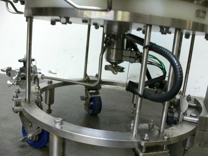 Used Millipore IPS600 x 200 Stainless Steel Chromatography Column 44PSI