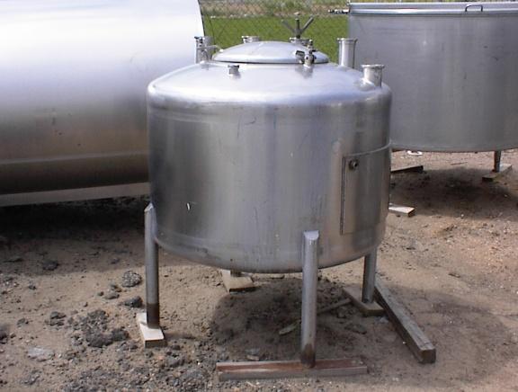 Used 150 GALLON SINGLE SHELL TANK