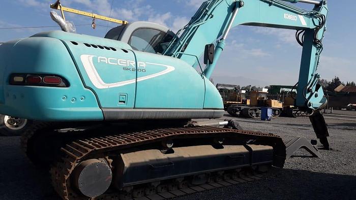 Usado 2003 KOBELCO SK200-3 CON CIZALLA