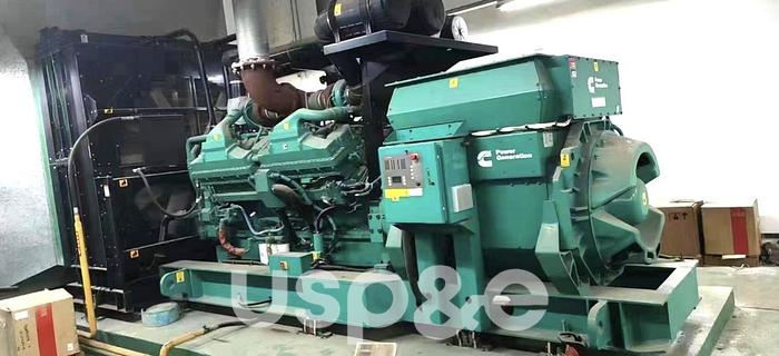 Used 2 MW 2010 Used Cummins QSK60G8 Diesel Generator Sets