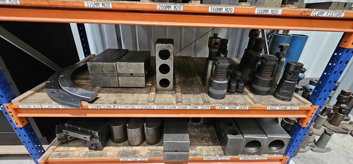 Used 1977 WEBSTER & BENNETT 120" DCM DOUBLE COLUMN VERTICAL BORING MACHINE