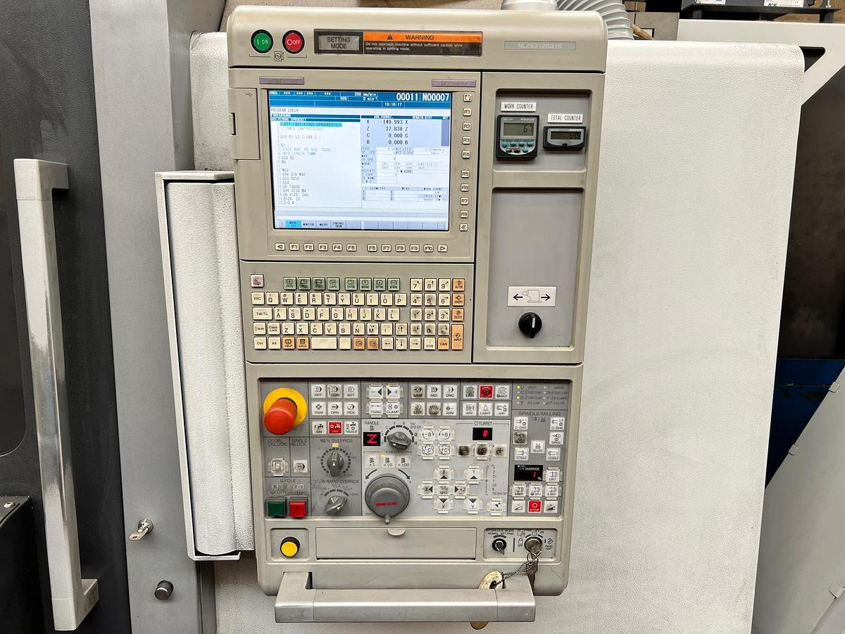 Used MORI SEIKI NLX2500MC/700 3 AXIS CNC TURNING CENTRE