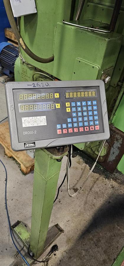 Used 1970 WEBSTER & BENNETT 120" DCM DOUBLE COLUMN VERTICAL BORING AND TURNING MACHINE