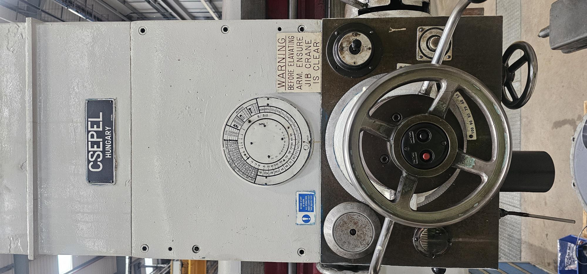 Used CESPEL RFH 100 x 2250 HEAVY DUTY RADIAL ARM DRILLING MACHINE