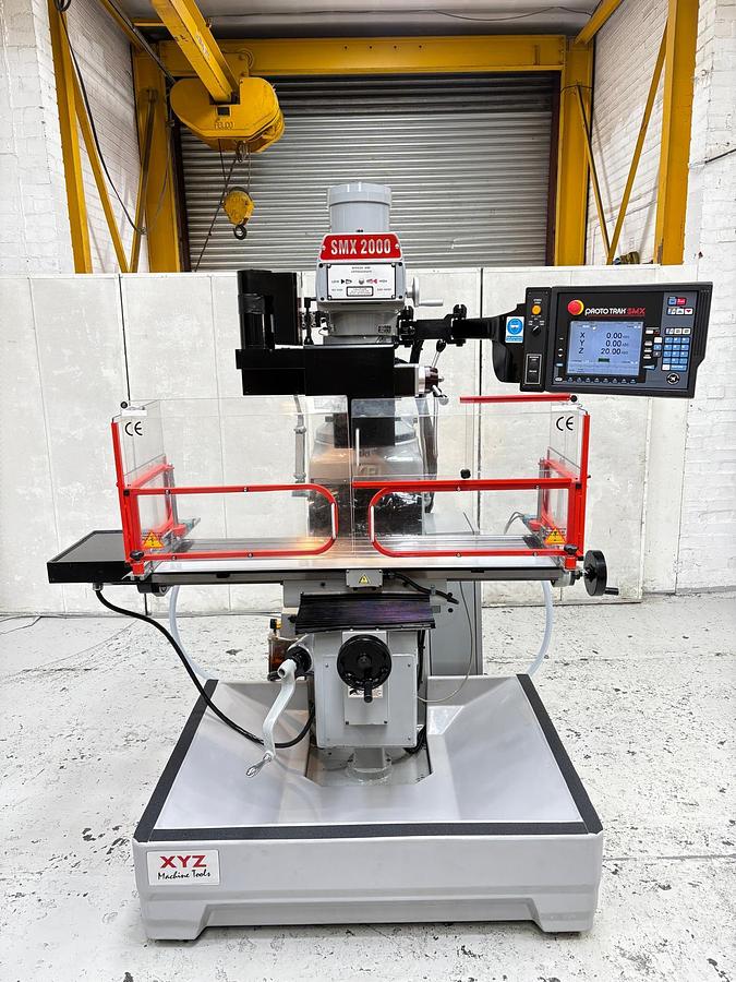 Used XYZ SMX 2000 THREE AXIS CNC TURRET MILLING MACHINE – EXCELLENT CONDITION – EX UNIVERSITY