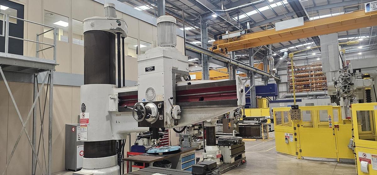 Used CESPEL RFH 100 x 2250 HEAVY DUTY RADIAL ARM DRILLING MACHINE