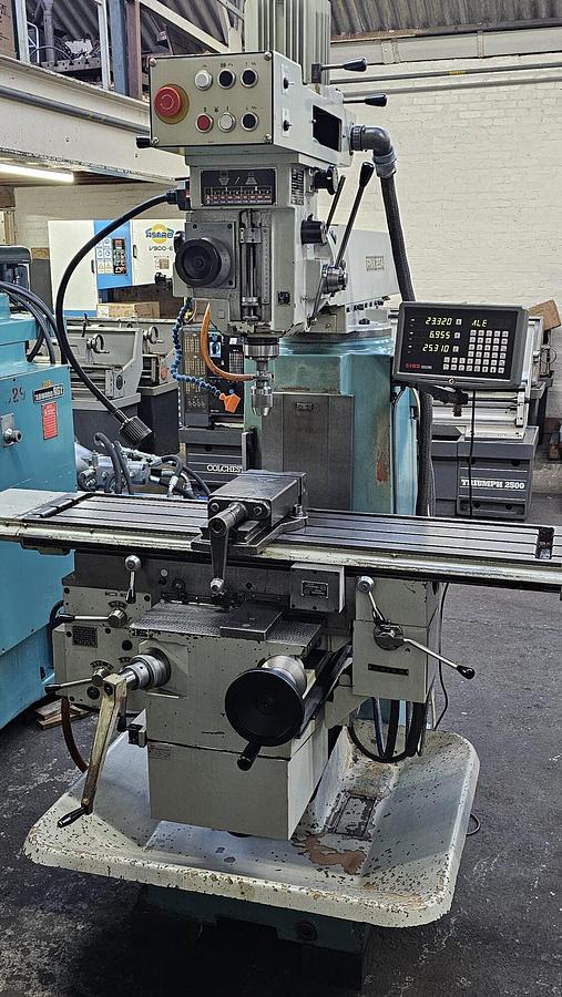 Used TOS FNK 25/C GEARBOX KNEE TURRET MILLING MACHINE – EXCELLENT CONDITION!