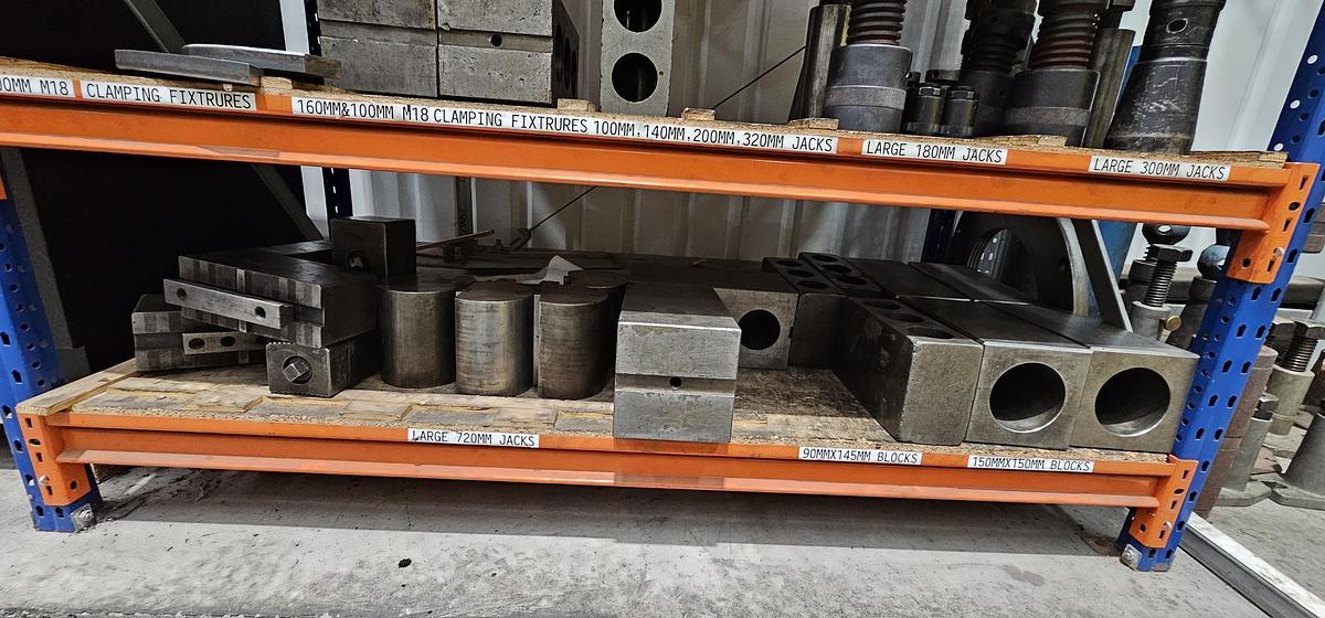 Used 1977 WEBSTER & BENNETT 120" DCM DOUBLE COLUMN VERTICAL BORING MACHINE