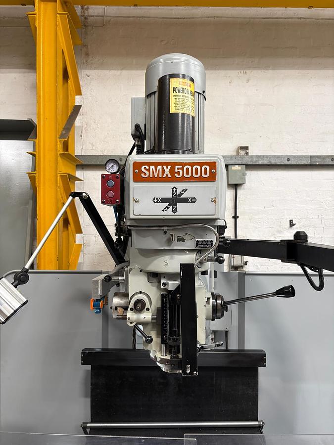 Used 2010 XYZ SMX 5000 VERTICAL BED TYPE CNC MILLING MACHINE