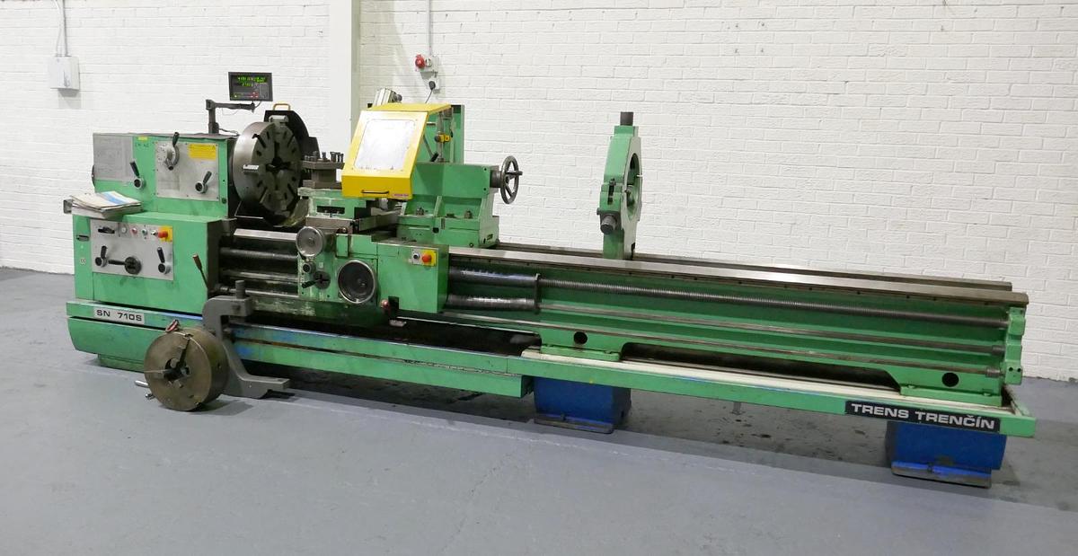 Used 2007 TRENS SN710S GAP BED UNIVERSAL CENTRE LATHE