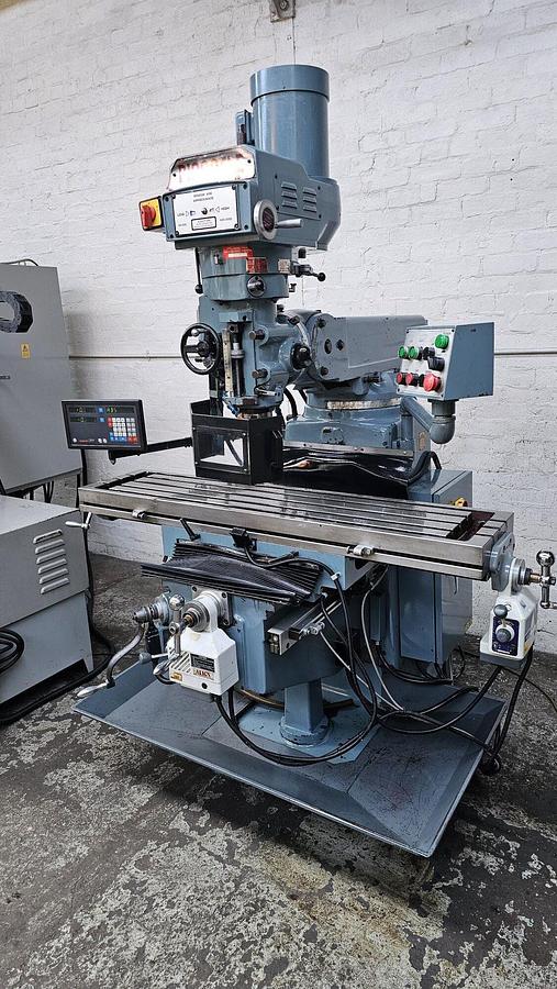 Used EXCEL PINNACLE PKTM-5VS HEAVY DUTY TURRET MILLING MACHINE – EXCELLENT CONDITION!