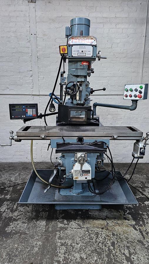 Used EXCEL PINNACLE PKTM-5VS HEAVY DUTY TURRET MILLING MACHINE – EXCELLENT CONDITION!