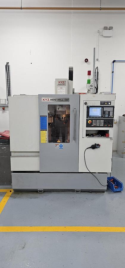 Used 2015 XYZ MINI MILL 560 VERTICAL CNC MACHINING CENRE