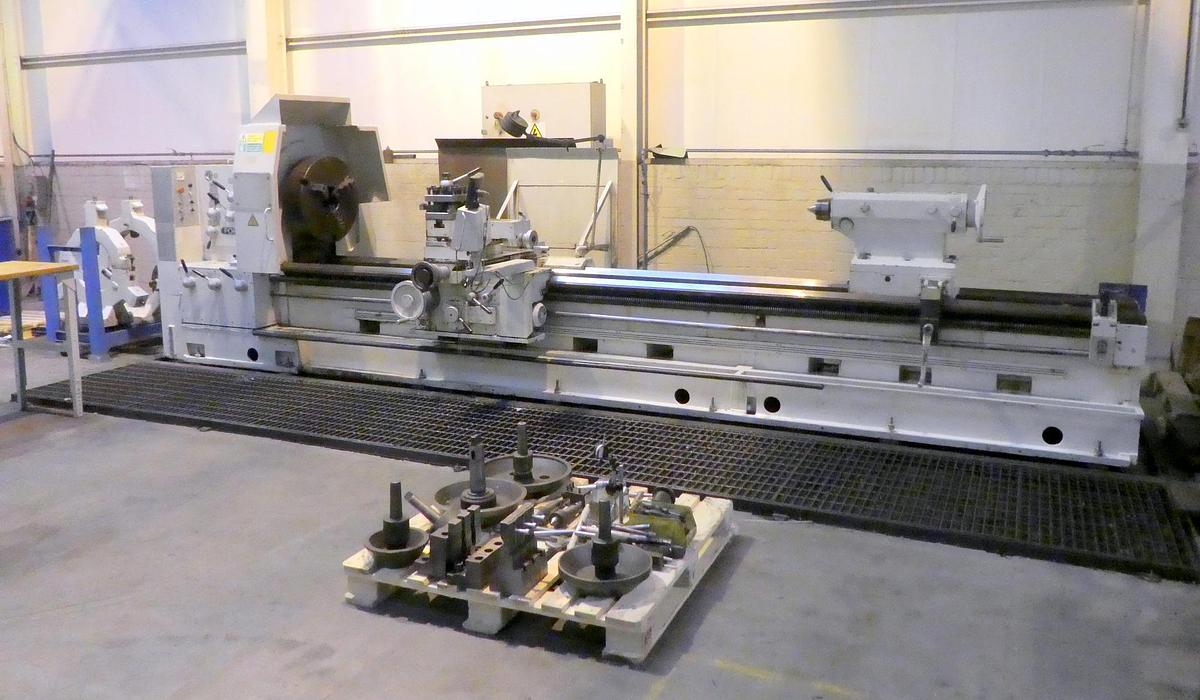 Used SOLD – POREBA TRP93 930MM X 4000MM HEAVY DUTY CENTRE LATHE – SOLD
