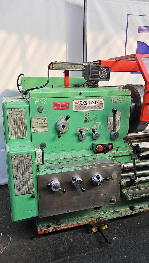 Used MOSTANA 1M63 x 3000 Gap Bed Centre Lathe