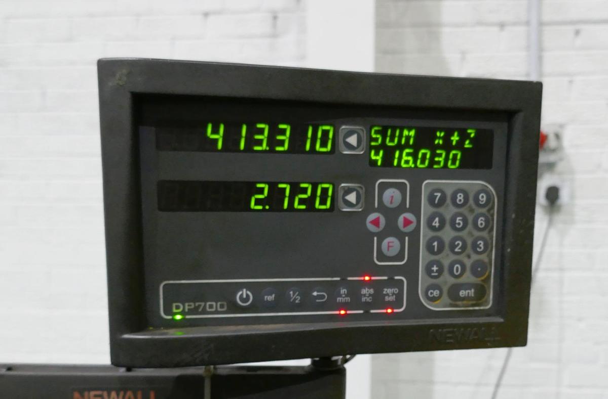 Used 2007 TRENS SN710S GAP BED UNIVERSAL CENTRE LATHE