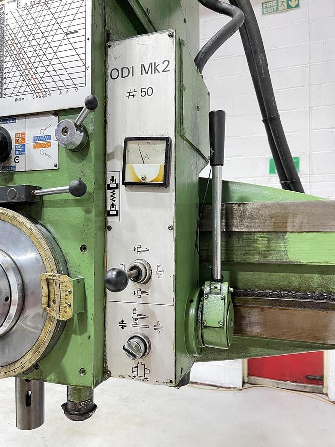 Used ASQUITH OD1 MK2 14/54 RADIAL ARM DRILL