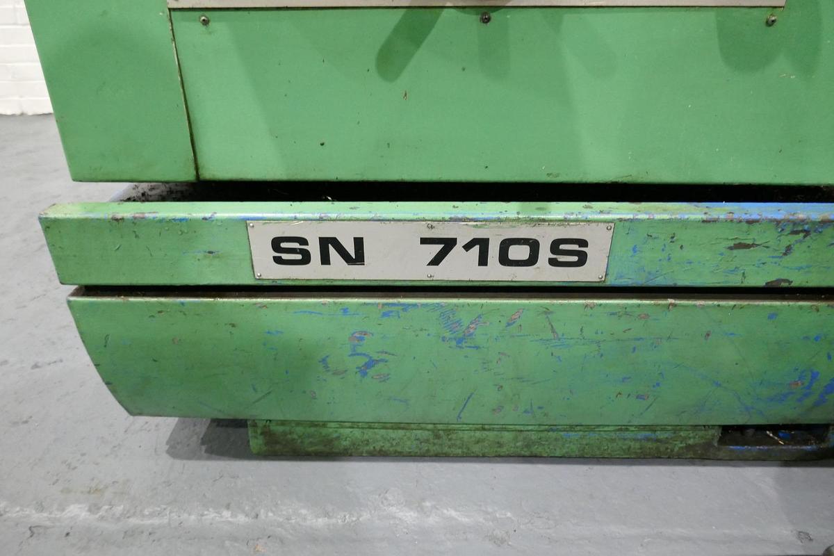 Used 2007 TRENS SN710S GAP BED UNIVERSAL CENTRE LATHE