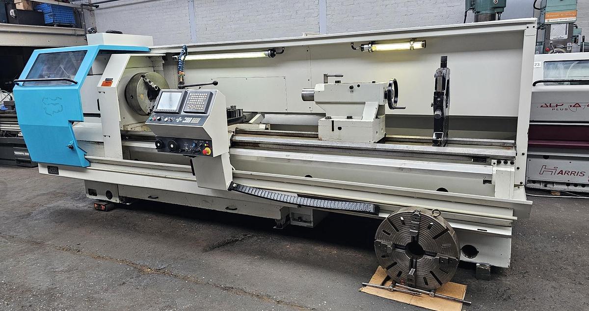 Used COLCHESTER COMBI 6000 x 3000MM CNC/MANUAL GAP BED LATHE