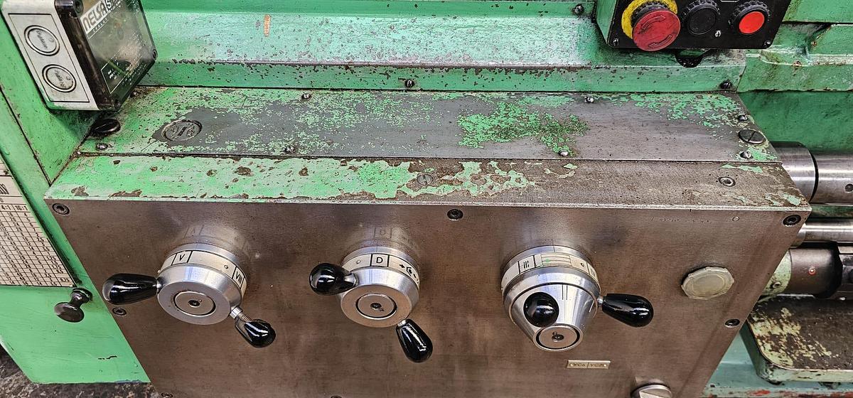 Used MOSTANA 1M63 x 3000 Gap Bed Centre Lathe