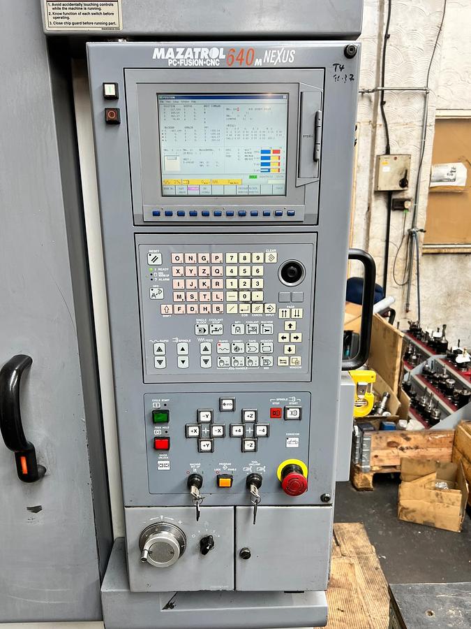 Used MAZAK VCN 410A VERTICAL MACHINING CENTRE