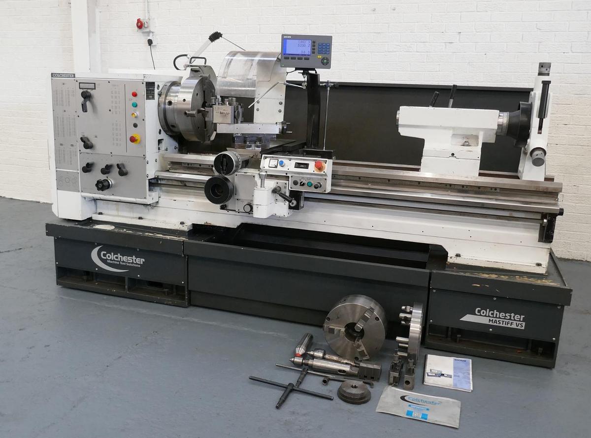 Used 2024 COLCHESTER VS1800 x 1500mm VARIABLE SPEED GAP BED CENTRE LATHE