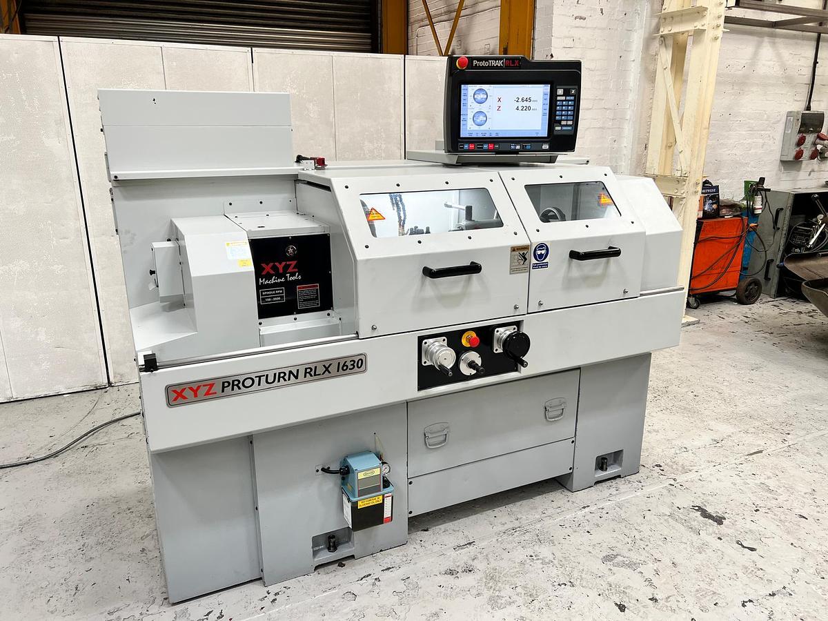 Used XYZ PROTURN RLX 1630 X 760MM CNC/MANUAL TEACH GAP BED CENTRE LATHE