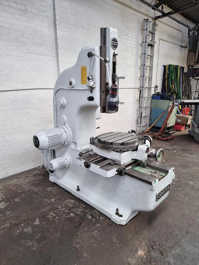 Used COOPER CH 25 250MM PRECISION TOOLROOM SLOTTING MACHINE