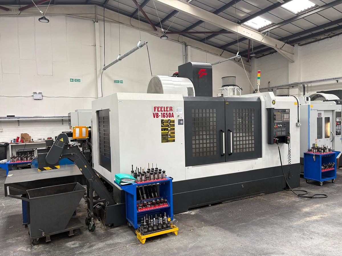 Used 2013 FEELER LARGE CAPACITY VERTICAL CNC MACHINING CENTRE VB-1650A