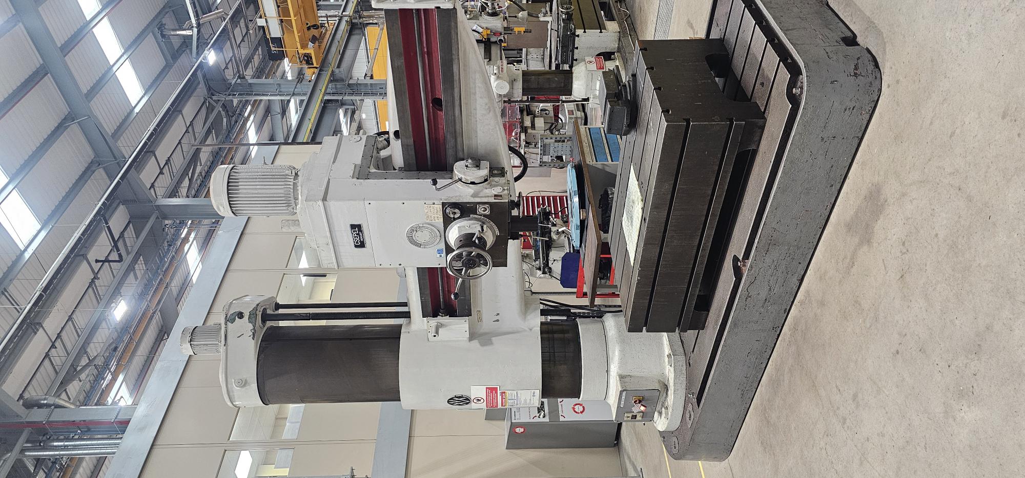 Used CESPEL RFH 100 x 2250 HEAVY DUTY RADIAL ARM DRILLING MACHINE