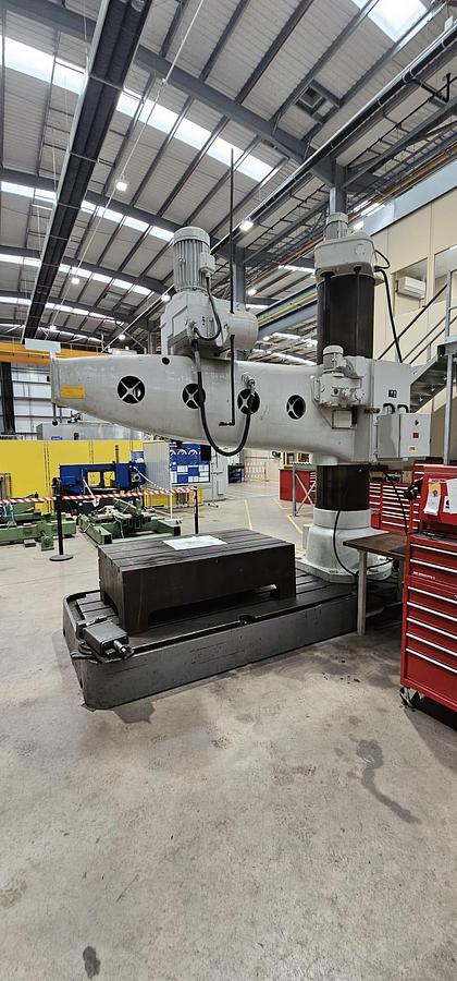 Used CESPEL RFH 100 x 2250 HEAVY DUTY RADIAL ARM DRILLING MACHINE